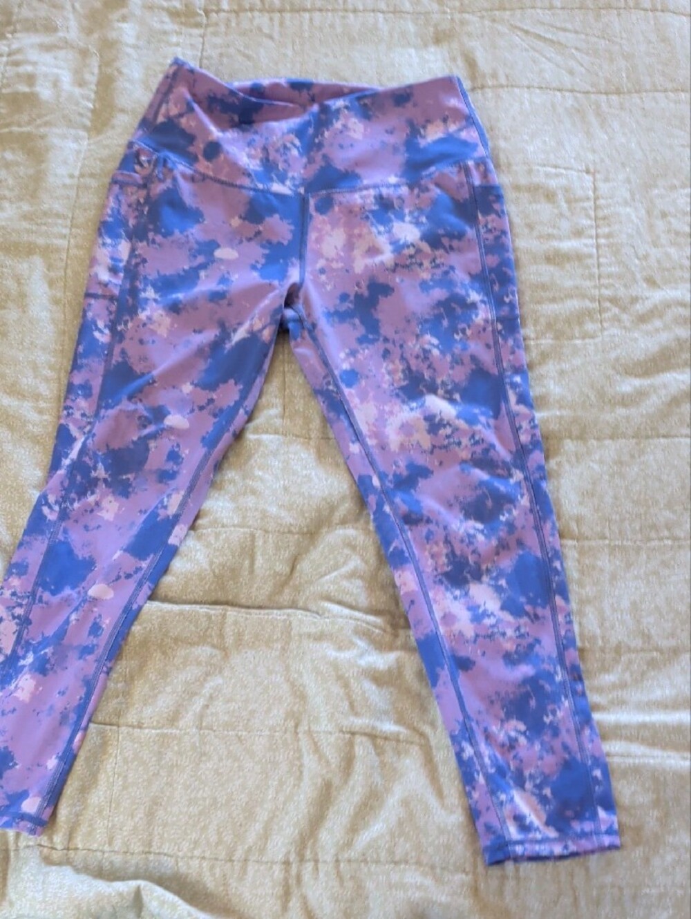 Hot Kiss Pink Ribbed Textured Leggings - Picture 5 of 10